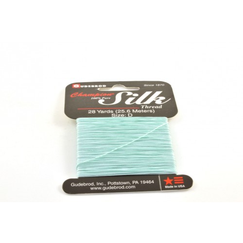 SILK THREAD TURQUOISE GREEN SIZE D*